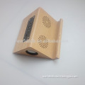 Portable Wooden Holder Mini Wireless Bluetooth Speaker Rechargeable Speaker Great Sound for Compatible with Many Device